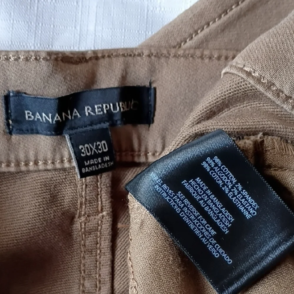 Banana Republic Men's Light Brown Slim Jeans Size 30x30